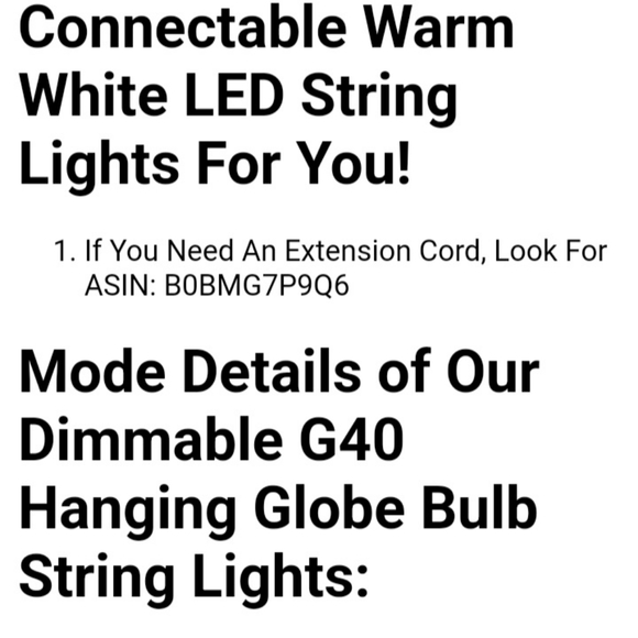 LED outdoor string lights - Picture 11 of 12